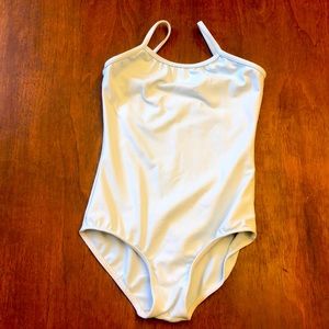 Baby Blue Bloch ballet leotard. Like new!